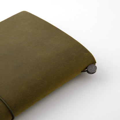 Traveler's Company Notebook Regular Olive - Kit de démarrage