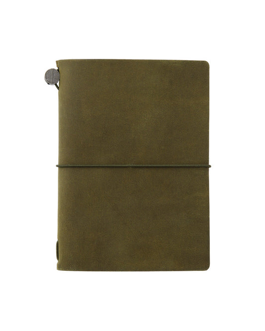 Traveler's Company Notebook Passeport Vert Olive - Kit de démarrage