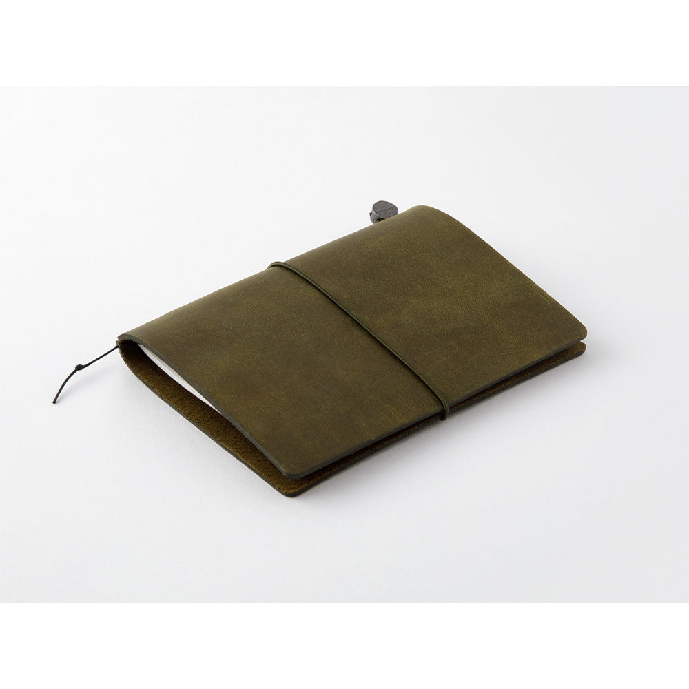 Traveler's Company Notebook Passeport Vert Olive - Kit de démarrage