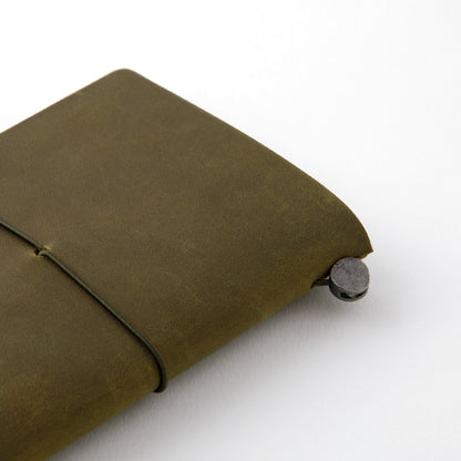 Traveler's Company Notebook Passeport Vert Olive - Kit de démarrage
