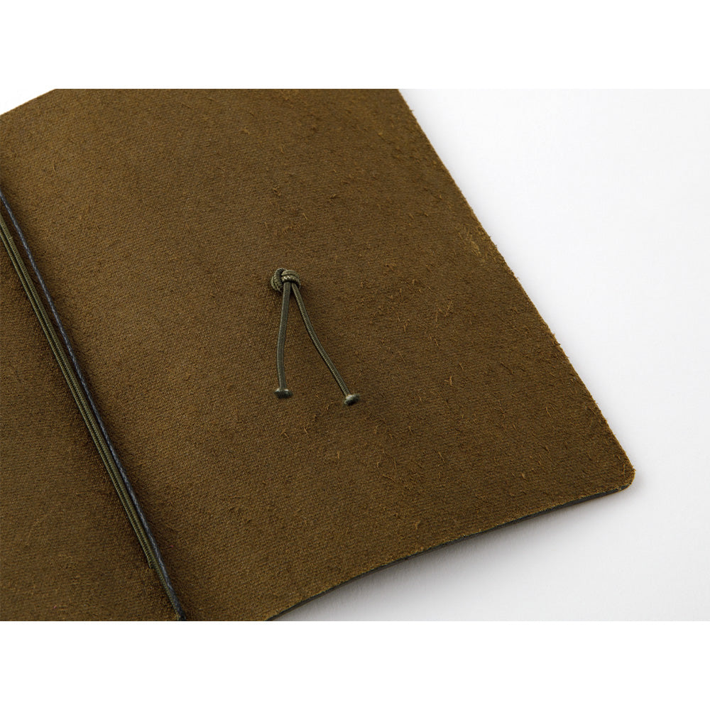 Traveler's Company Notebook Passeport Vert Olive - Kit de démarrage