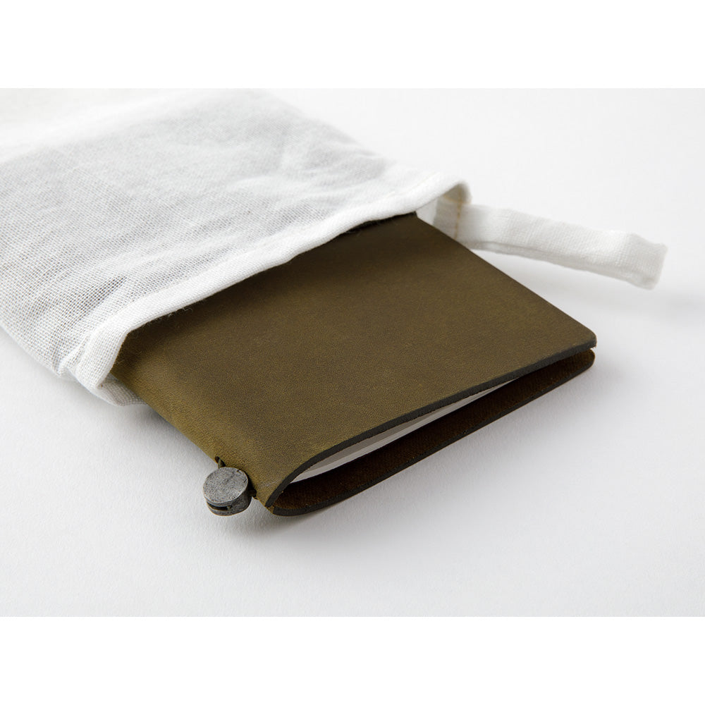 Traveler's Company Notebook Passeport Vert Olive - Kit de démarrage