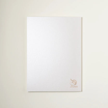 Takeo Dressco Onionskin Notebook White