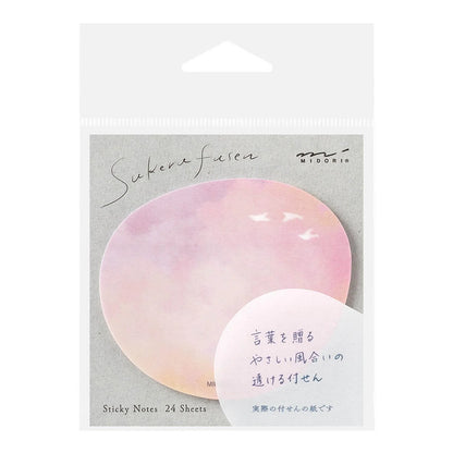 Transparent Sticky Notes Sunset – Midori