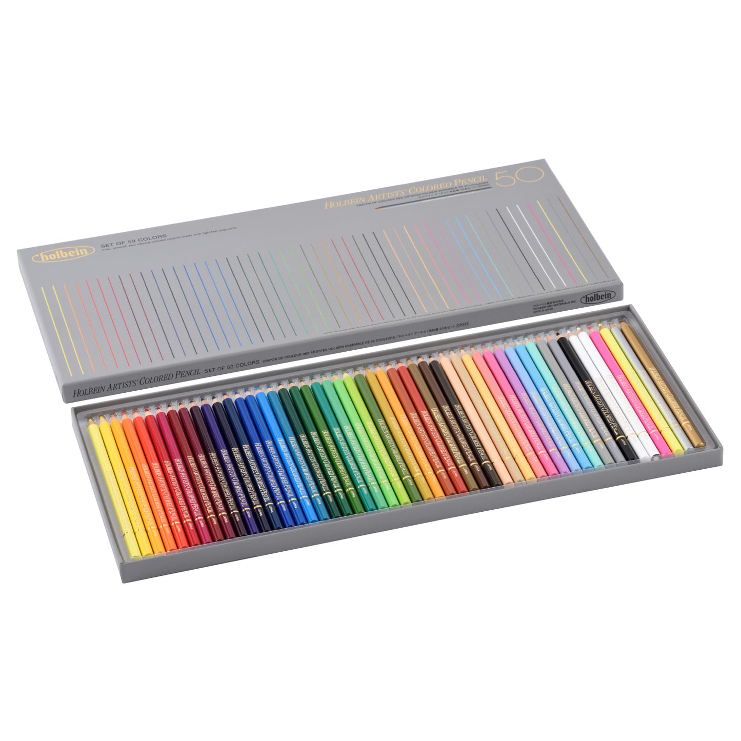 Holbein 50 Colored Pencil Set