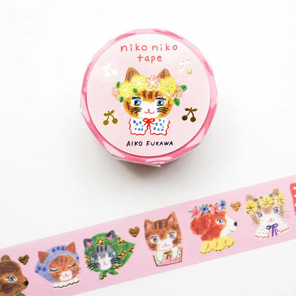 Masking Tape Niko Niko Aiko Fukawa