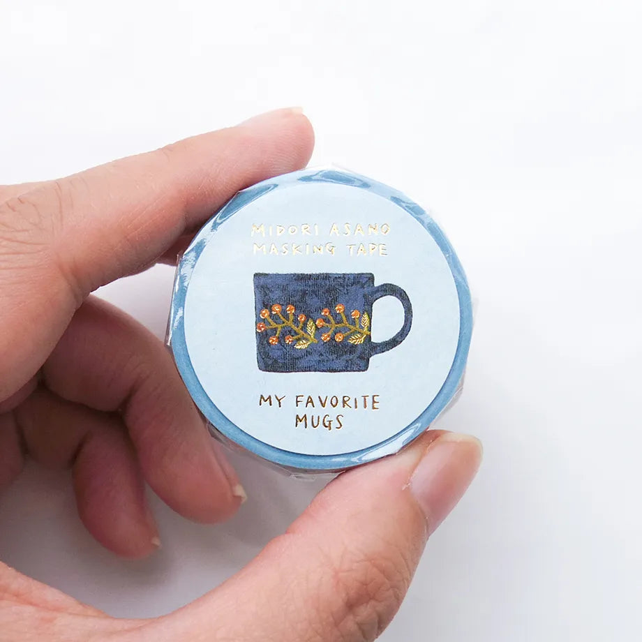 Masking tape My Favorite Mugs Midori Asano