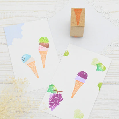 Ice Cream Cone Stamp