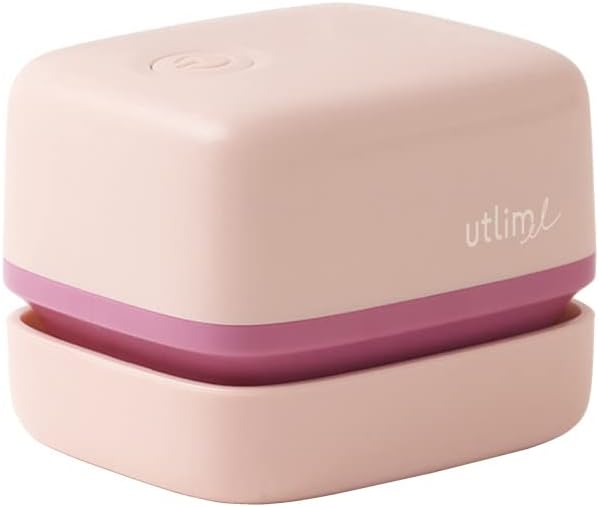 Suzy Sonic Pink Mini Desktop Vacuum Cleaner