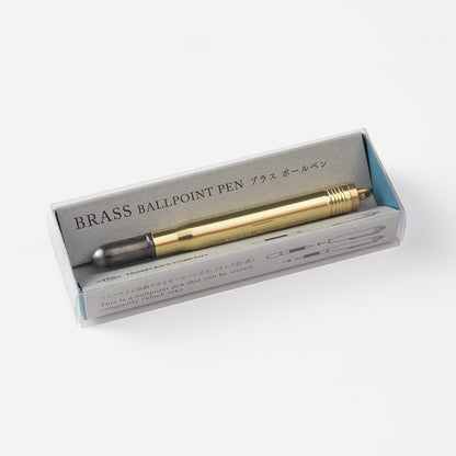 Stylo à Bille en Laiton – Traveler’s Company TRC Brass Ball Pen