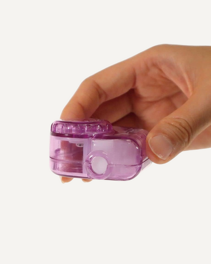 Kutsuwa T'GAAL Purple Pencil Sharpener – Adjustable Angle and Length