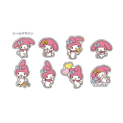 Stickers Flakes My Melody Papier washi & dorure