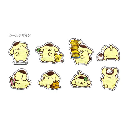 Pompompurin Flakes Stickers Washi paper &amp; gilding
