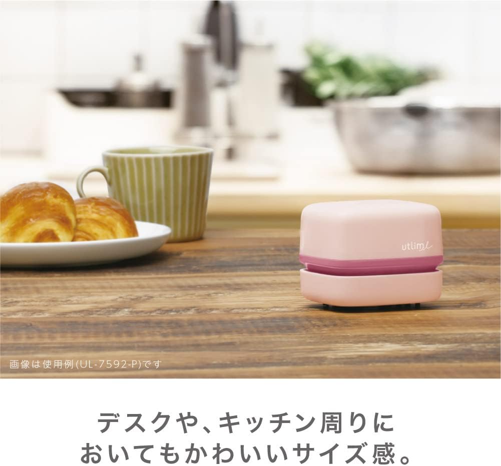 Suzy Sonic Pink Mini Desktop Vacuum Cleaner