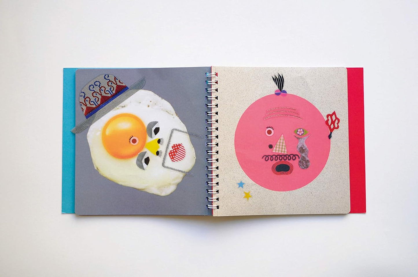 Kokuyo Kids Face Notebook 2 — Livre de Stickers Créatif pour Enfants