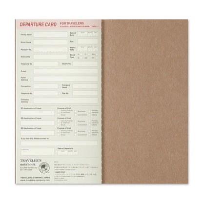 2026 Weekly Planner with Notes - Regular Traveler's Notebook Company