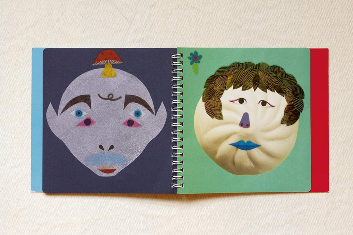 Kokuyo Kids Face Notebook 2 — Livre de Stickers Créatif pour Enfants