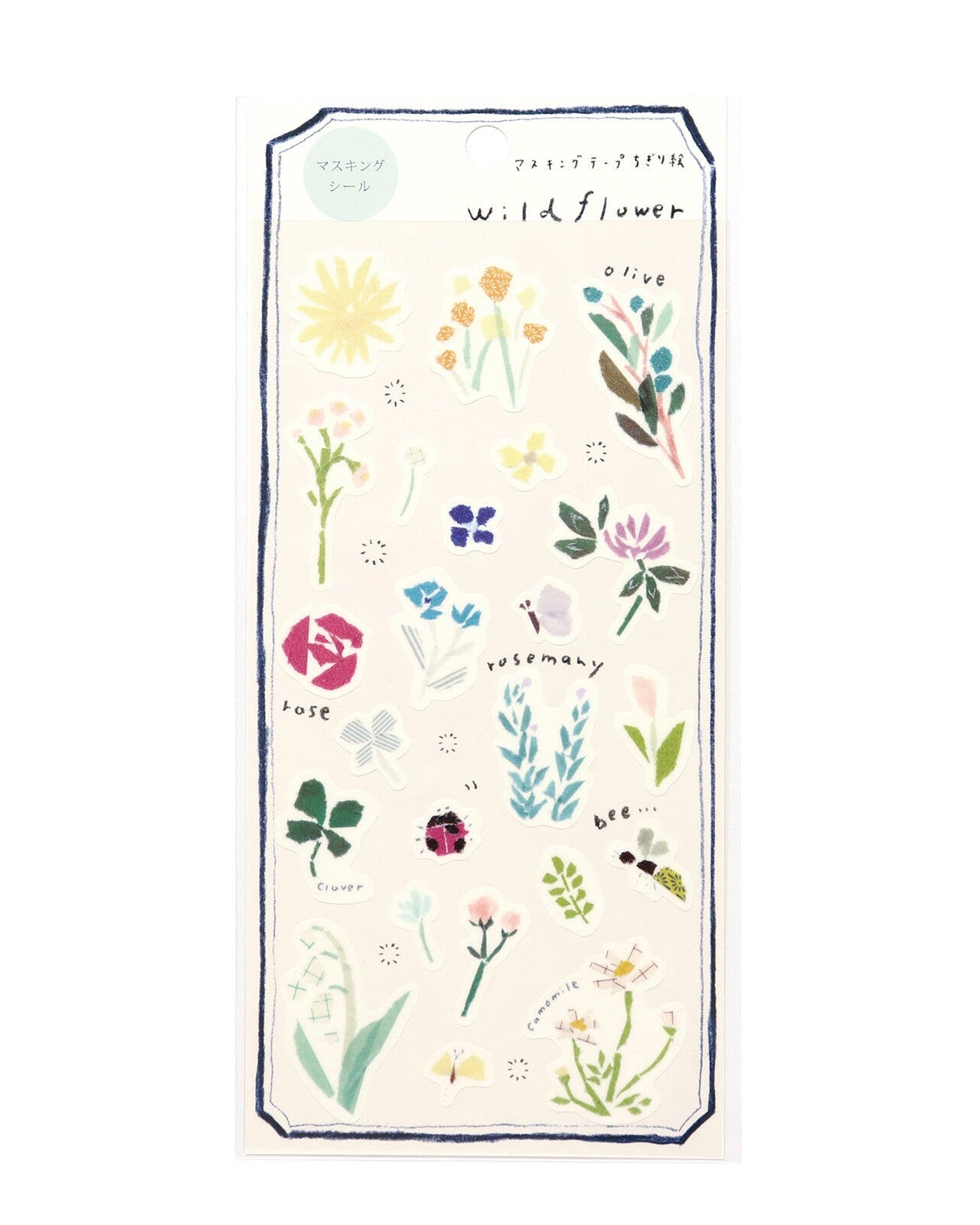 Miki Tamura Wild Flowers Stickers