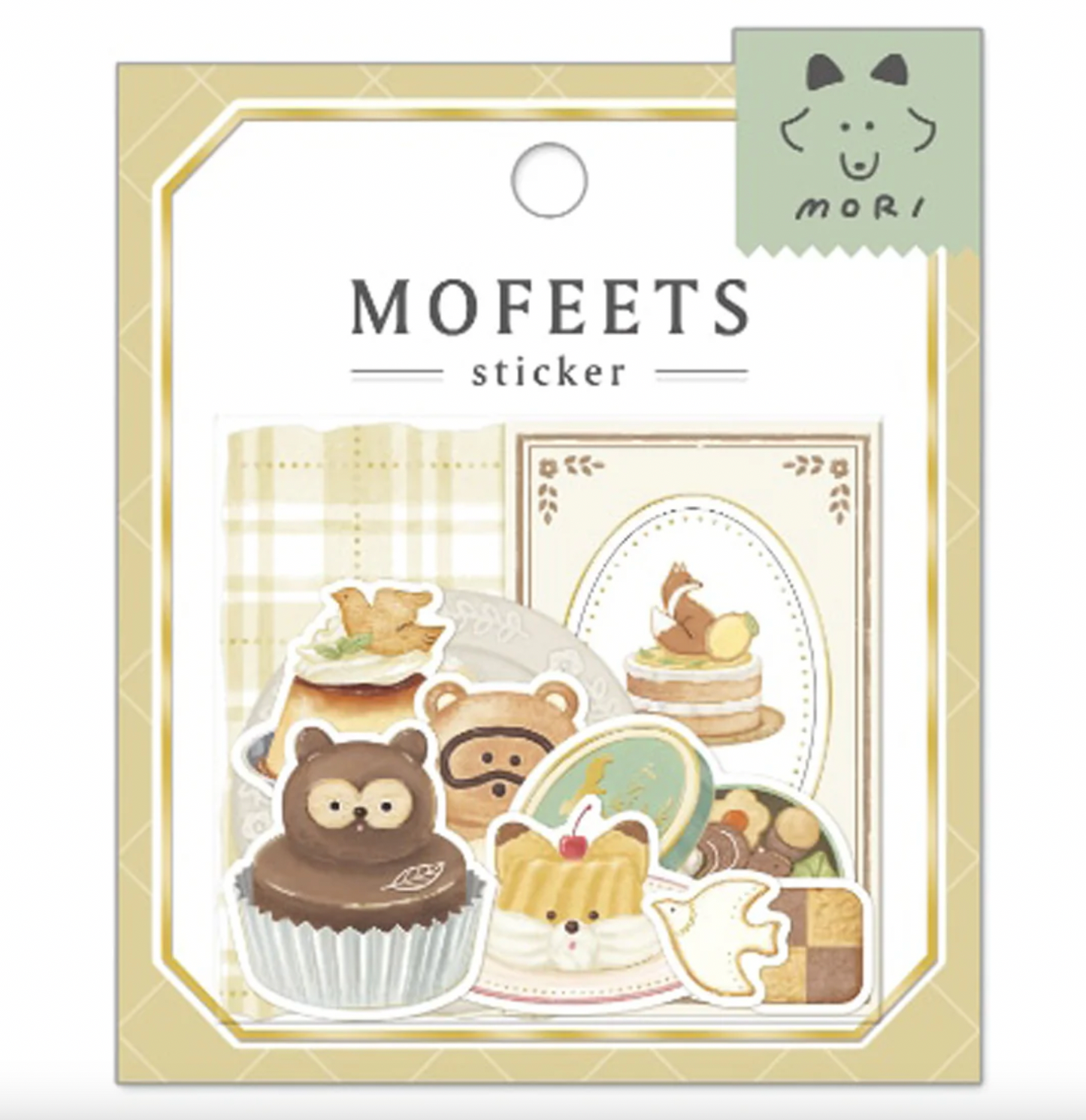 Flakes Stickers Gourmandises de la Forêt Mofeets