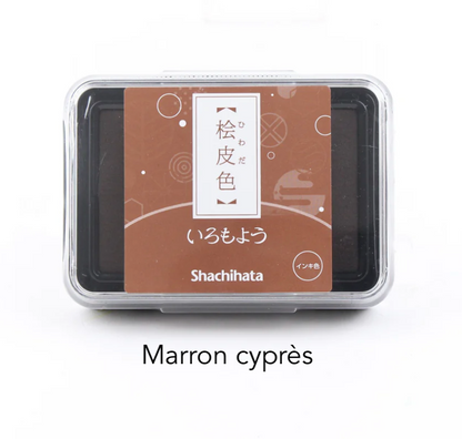 Tampons Encreurs Shachihata Iromoyo (différentes couleurs au choix)