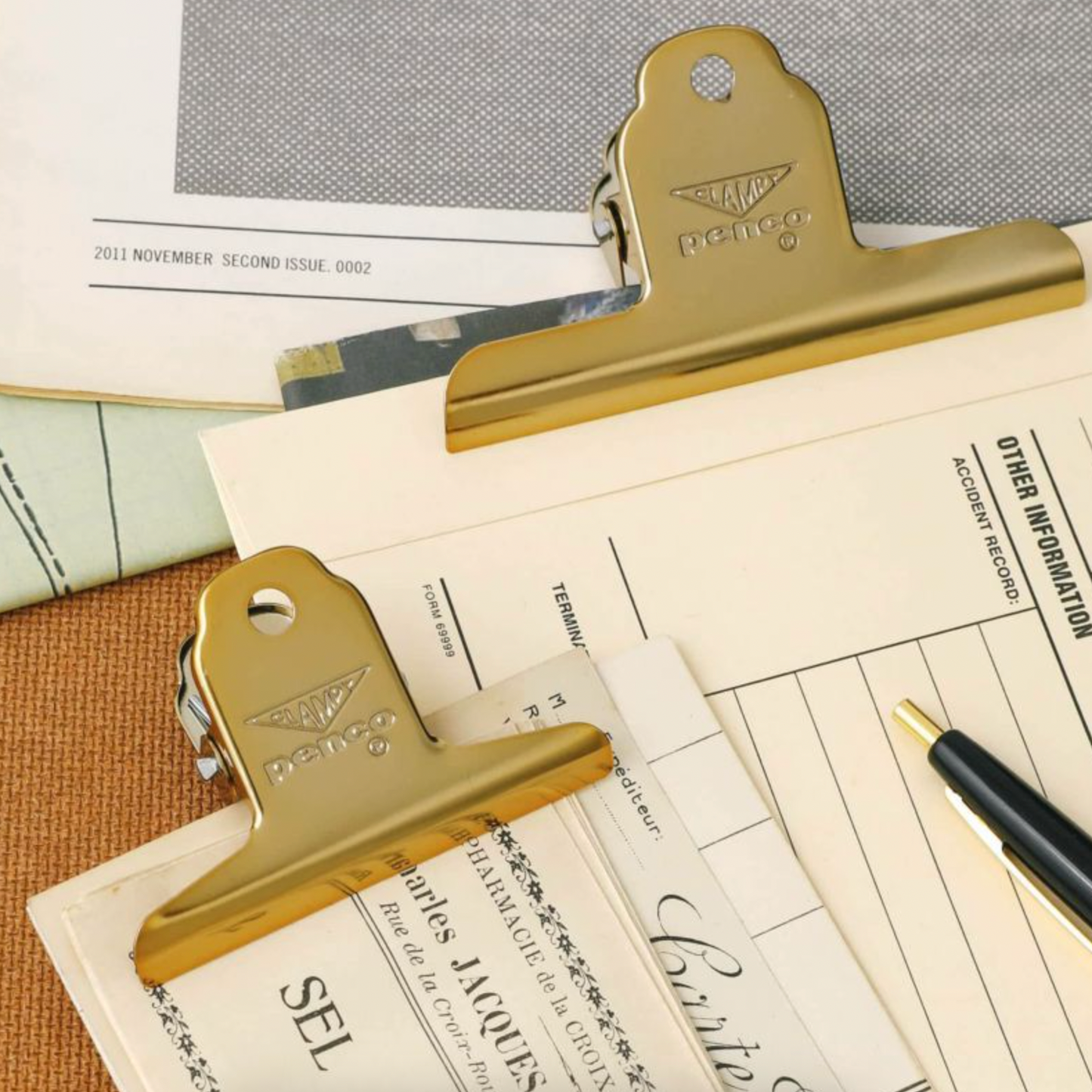 Clip Penco Gold (Medium or Small, your choice)