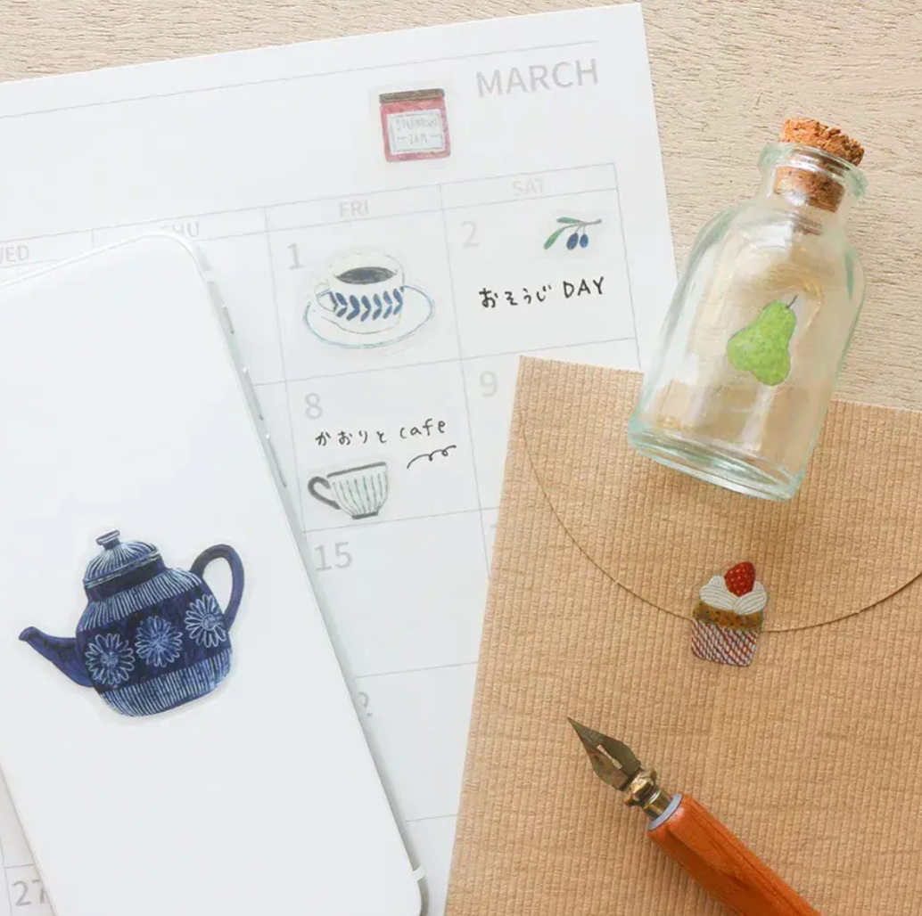 Midori Asano Cozyca Kitchen Stickers