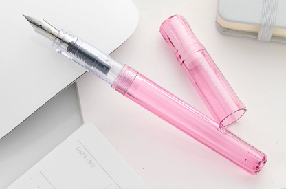 Stylo Plume Kaküno Pilot Rose Transparent Pointe Fine