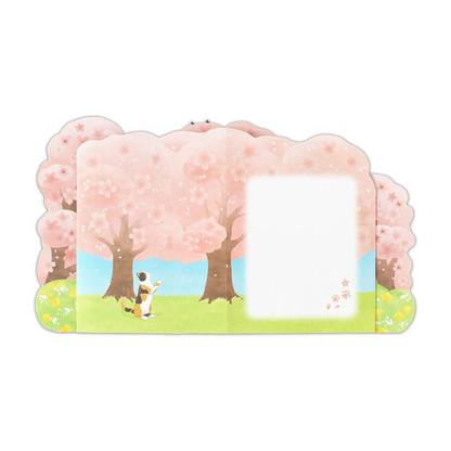 Carte 3D Sakura et Chats