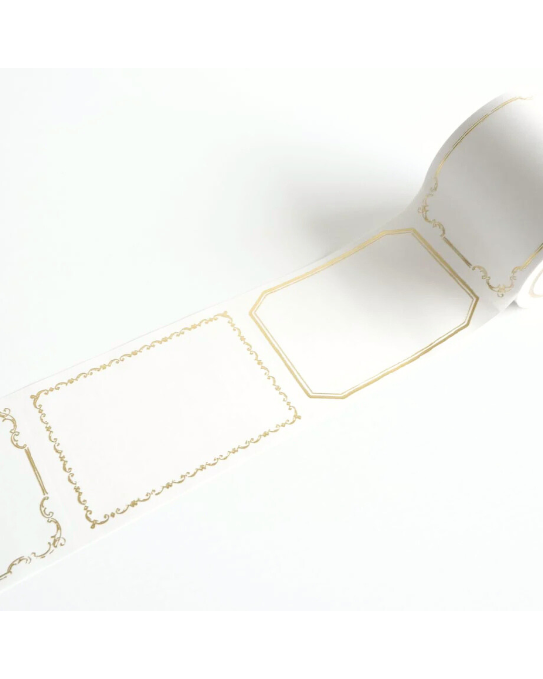 Rouleau d'étiquettes Cadres Dorés Vintage Yohaku