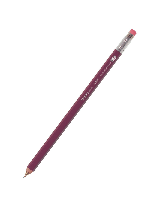 OHTO WN01 Cedar Mechanical Pencil 0.5 mm - Burgundy