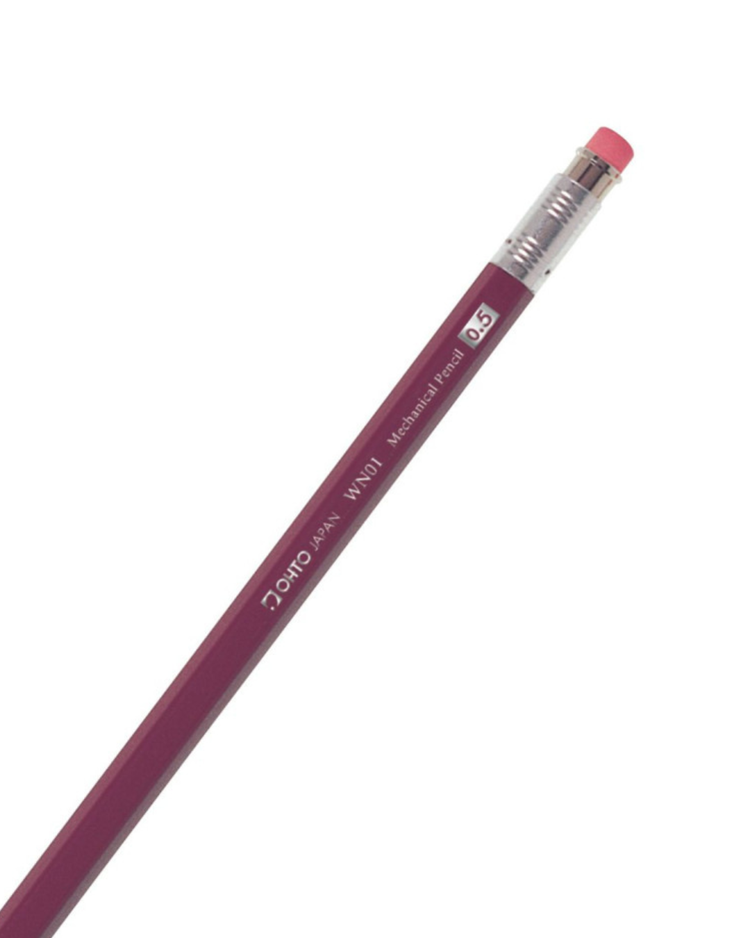 Porte-mine en Cèdre OHTO WN01 0,5 mm - Bordeaux