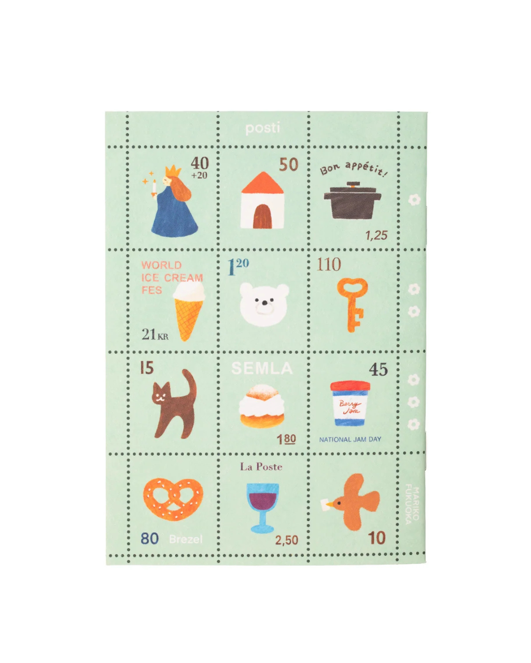 Carnet Tiny Notes Mariko Fukuoka - A6 -  Cozyca