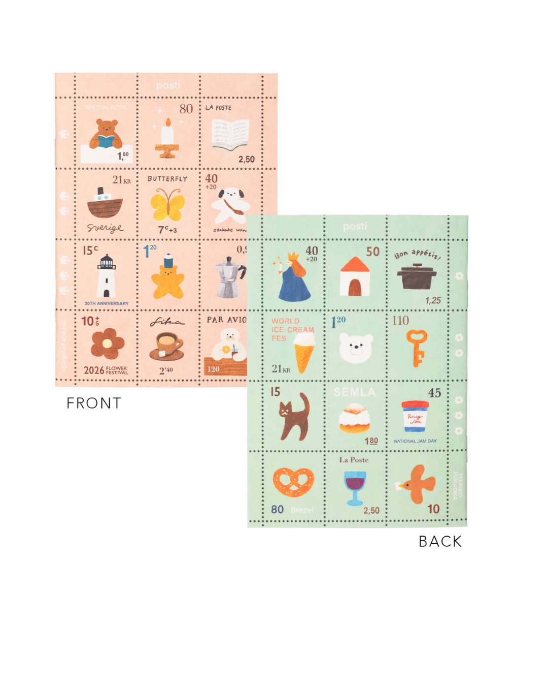Carnet Tiny Notes Mariko Fukuoka - A6 -  Cozyca