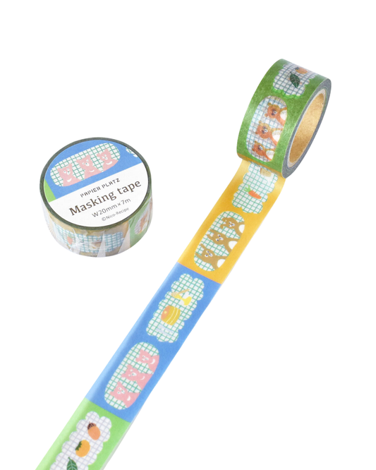 Nicorecipe Masking Tape — Animal, Papier Platz