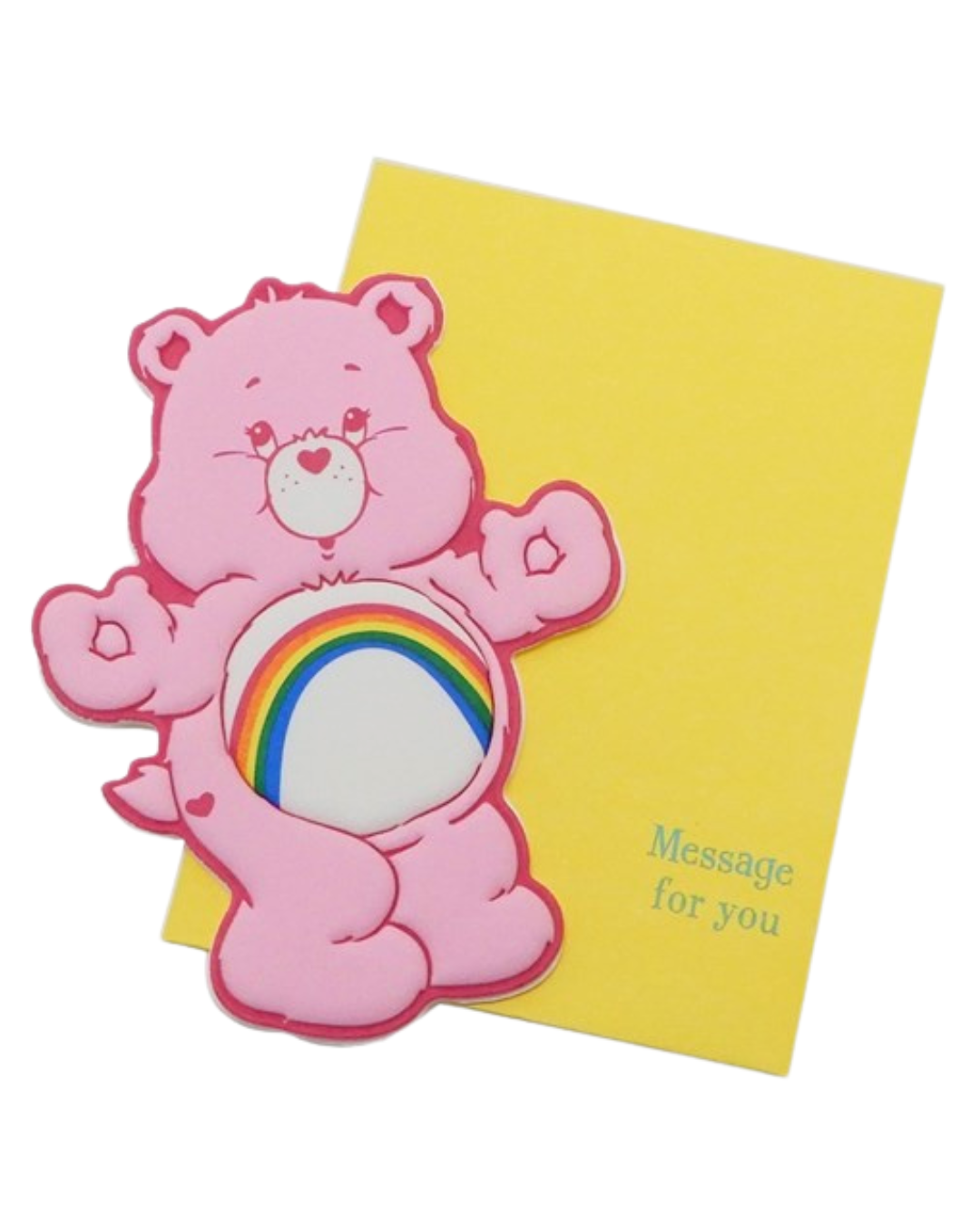 Mini Carte Message Bisounours Cheer Bear