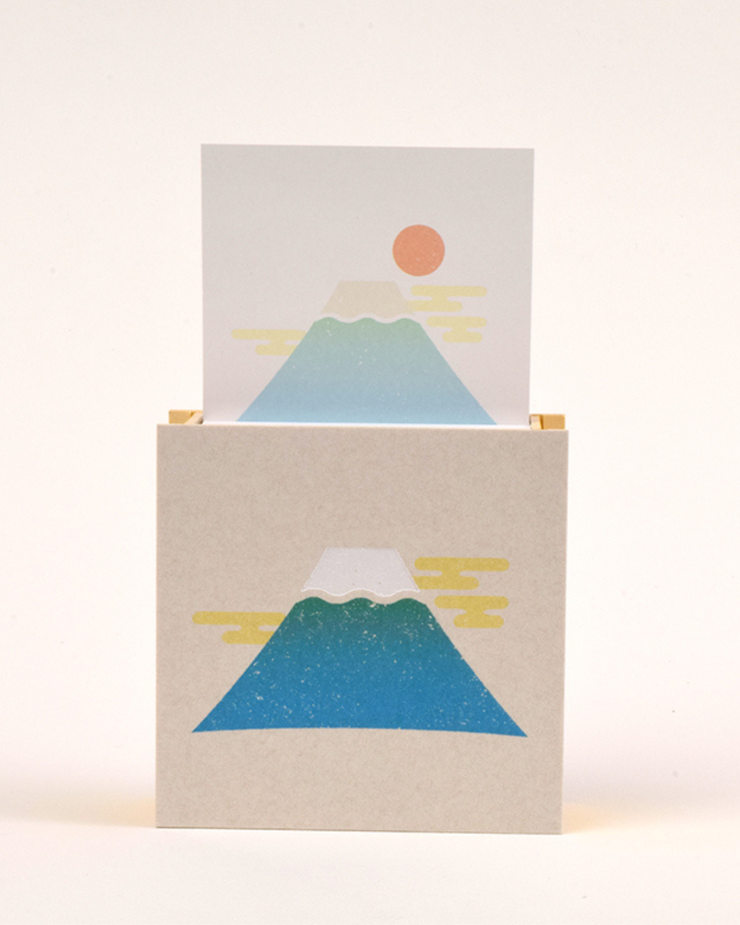 Bloc-notes Boîte Mont Fuji · Morita