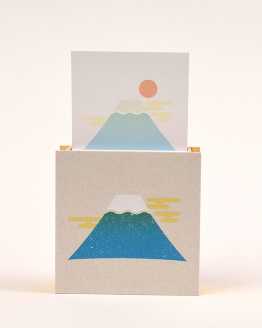 Bloc-notes Boîte Mont Fuji · Morita