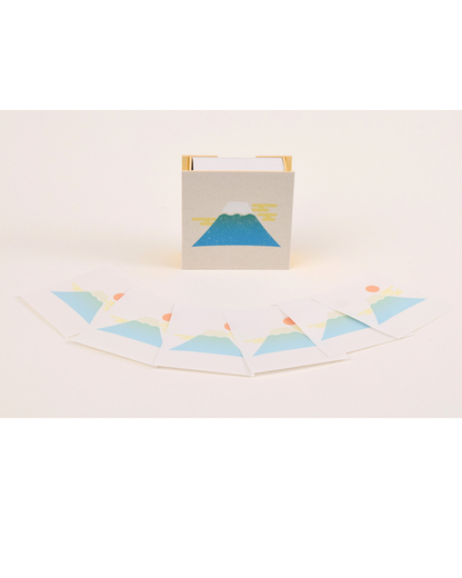 Bloc-notes Boîte Mont Fuji · Morita