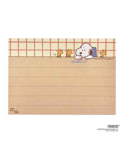 Bloc-notes Message Snoopy & Woodstock · Send a Message