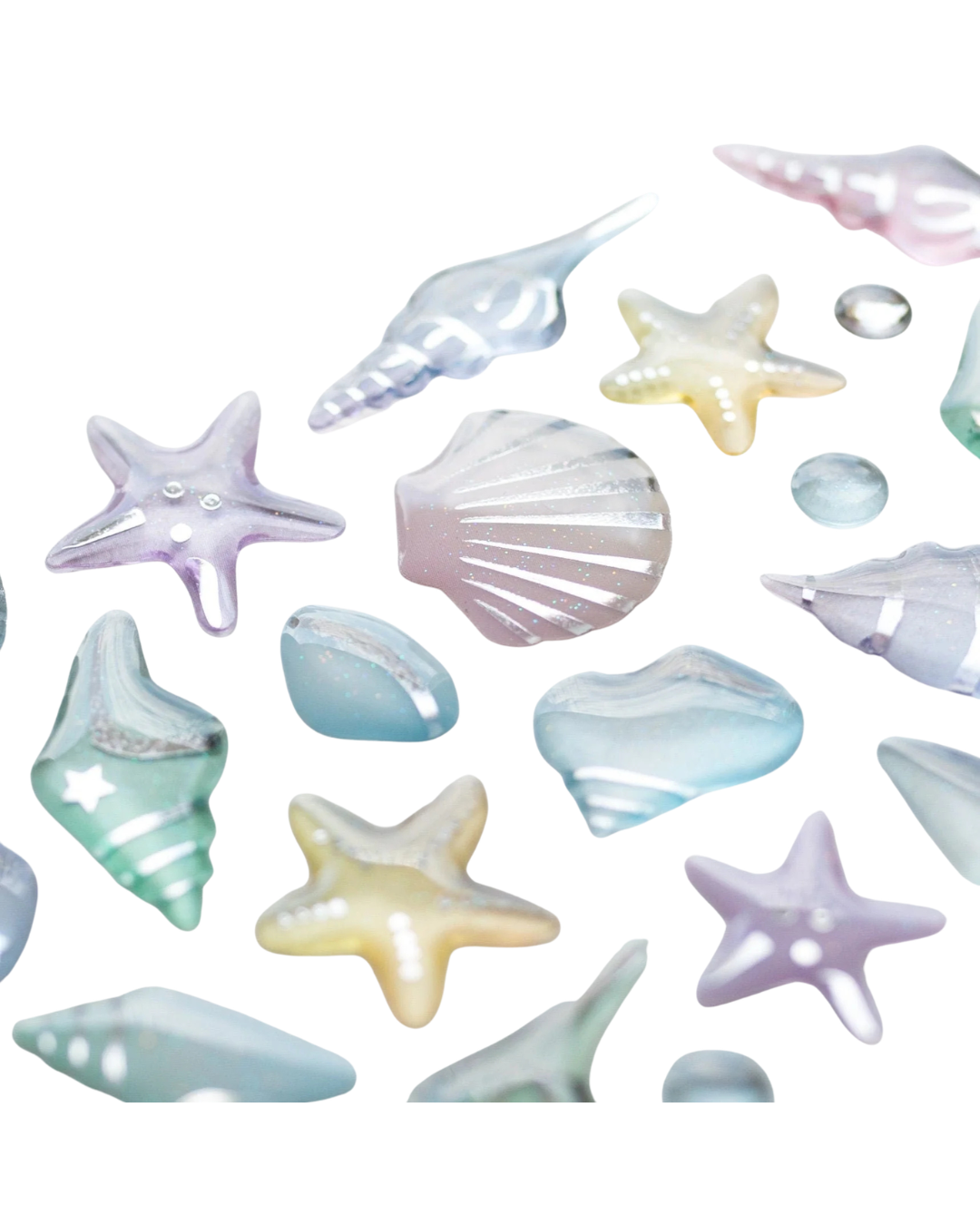 Stickers Coquillages Été Glossy