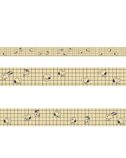 Masking Tape MT Upcycle Peanuts Snoopy & Check