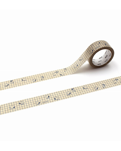 Masking Tape MT Upcycle Peanuts Snoopy & Check