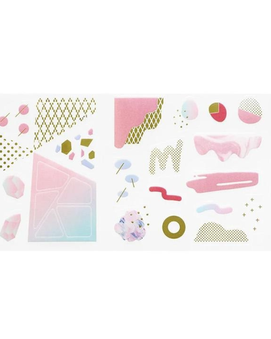 Coffret Roll Stickers Lilac Pink · King Jim