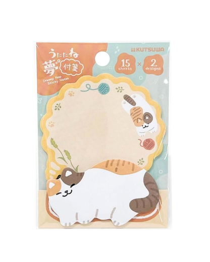 Notes Autocollantes Dreamy Nap – Calico Cat