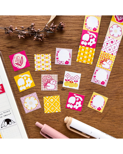 Beverly Baum Flower Sticker Roll — Ohana