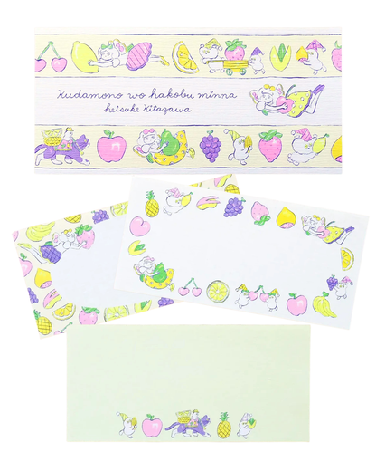 Bloc-notes Everyone Carrying Fruit Heisuke Kitazawa