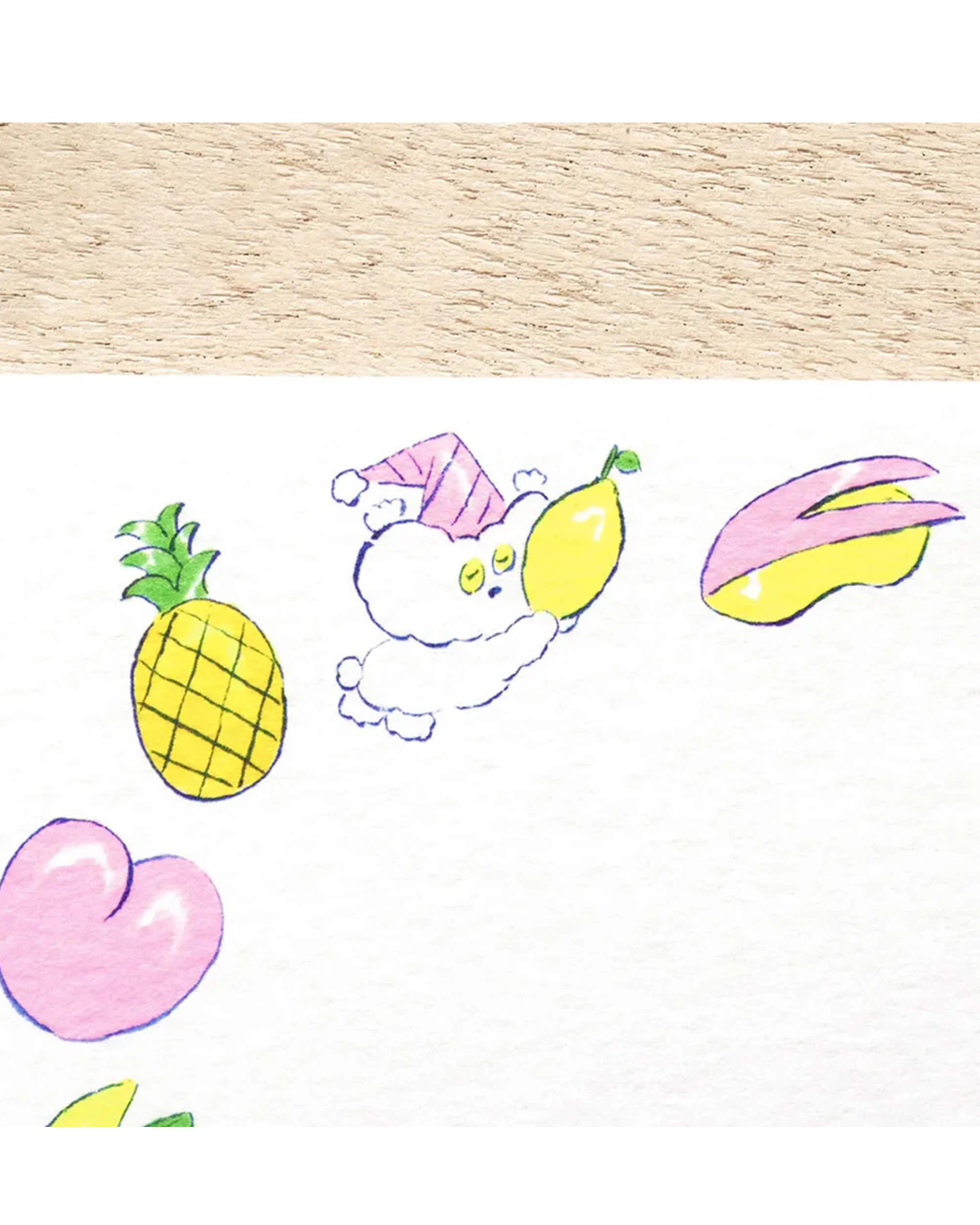 Bloc-notes Everyone Carrying Fruit Heisuke Kitazawa