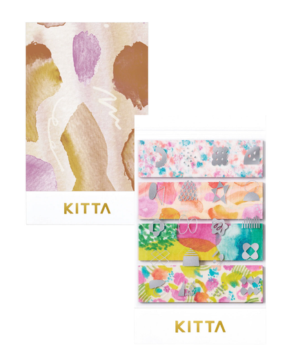 Carnet de Masking Tape Prédécoupé Watercolor 2