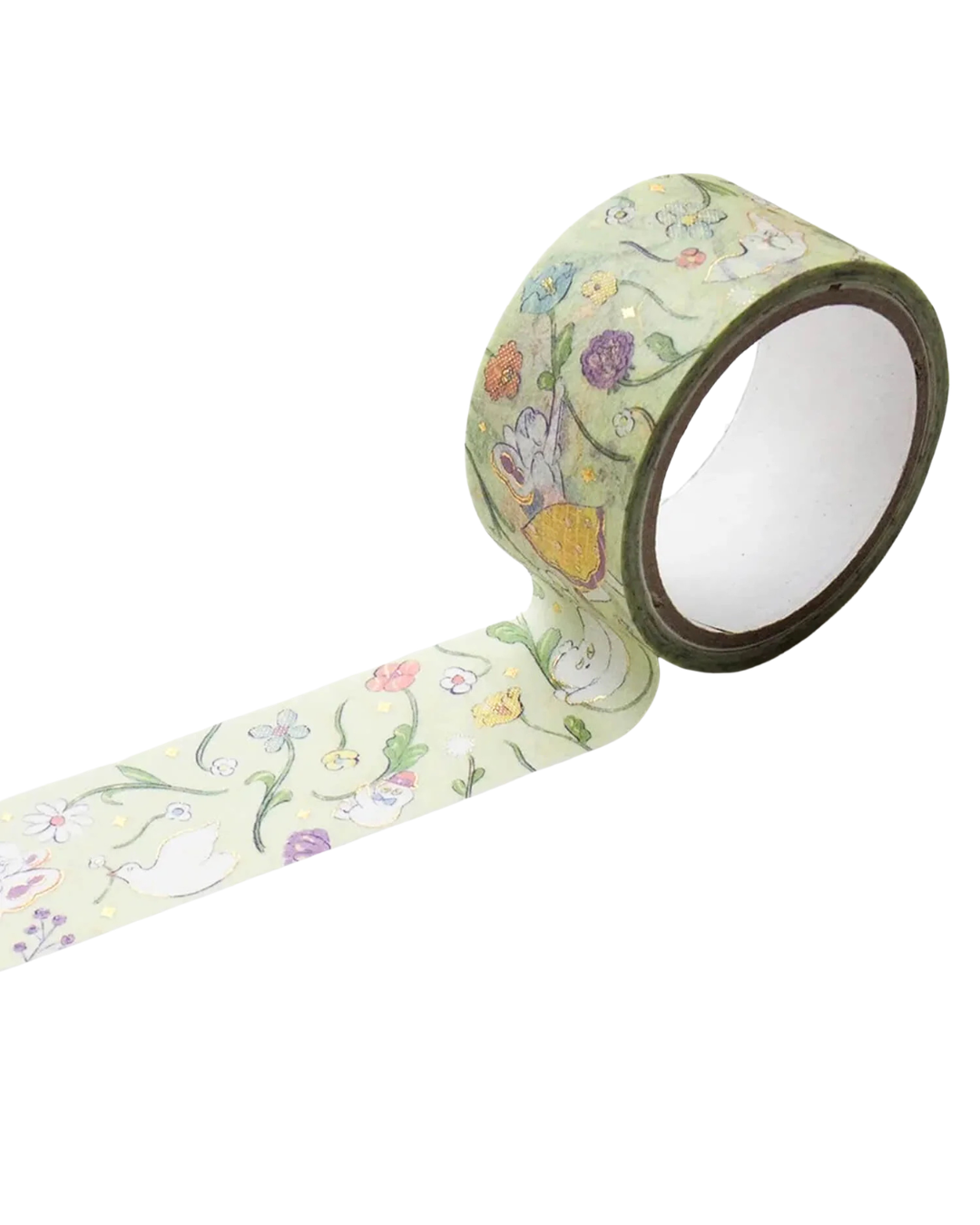 Masking tape foil doré Cozyca Heisuke Kitazawa — Everyone Riding the Spring Breeze