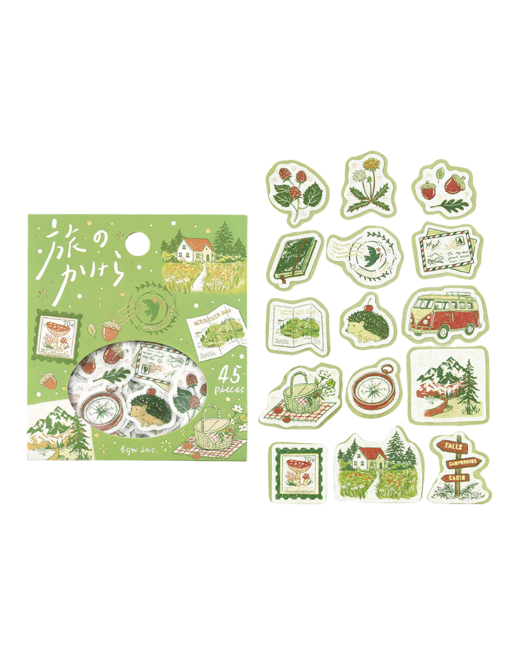 Stickers flake Fragments of a Journey — To the Forest — BGM